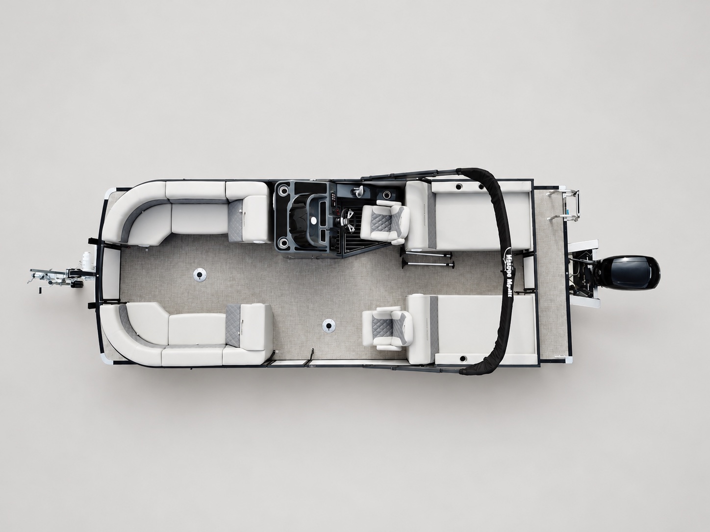 Lounge layout from above
