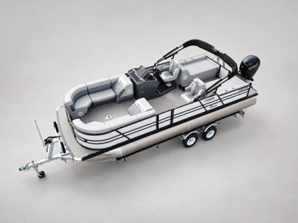 Studio view of Massimo 24 ft series, Lounge layout,