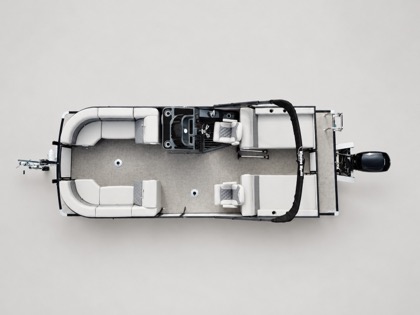 Studio view of Massimo 24 ft series, Lounge layout,