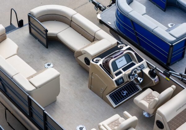 2024 T-24 Max Tritoon - Tan / Tan - 150HP | 20243 - Image 8