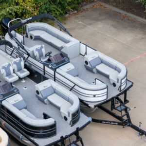 2024 T-24 Quad Tritoon – White / Gray – 250HP | 20245