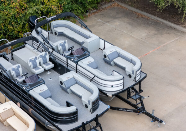 2024 T-24 Quad Tritoon - White / Gray - 250HP | 20245