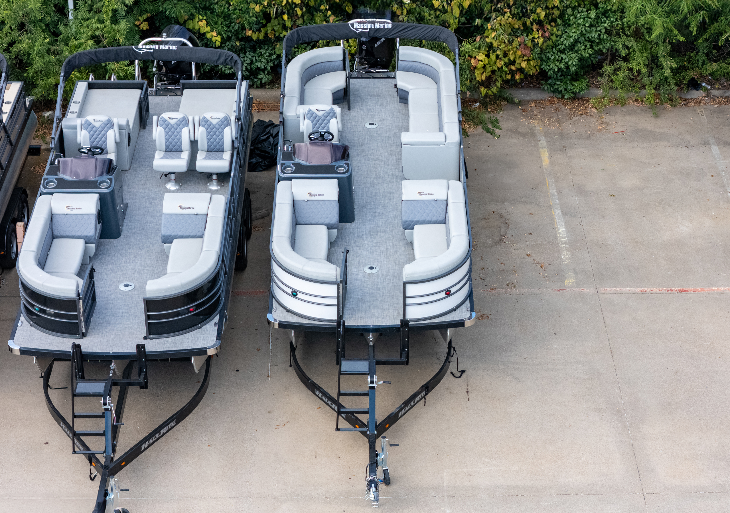 2024 T-24 Quad Tritoon - White / Gray - 250HP | 20245 - Image 2