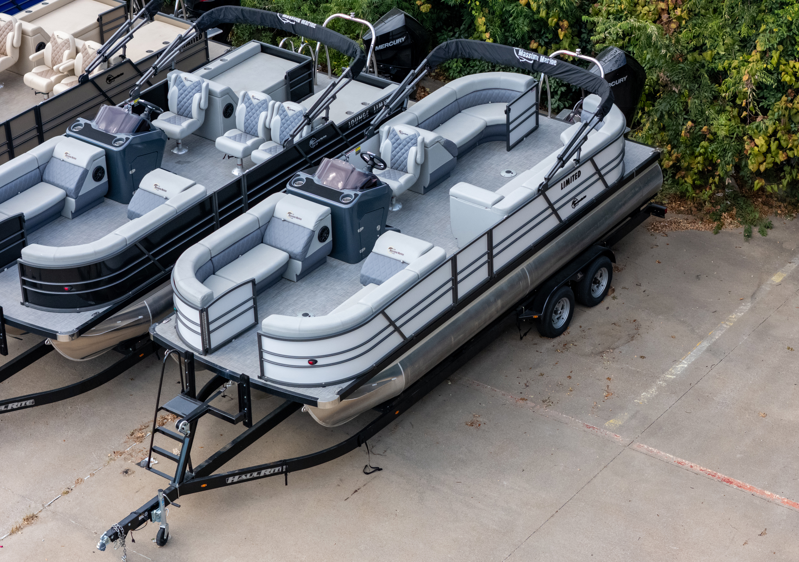 2024 T-24 Quad Tritoon - White / Gray - 250HP | 20245 - Image 3