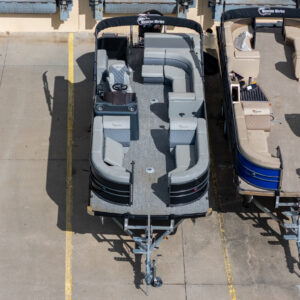 2024 T-24 Max Tritoon – Black / Gray – 150HP | 20246