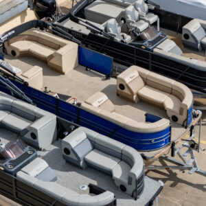 2024 P-24 Max Pontoon – Blue / Tan – 150HP | 20247