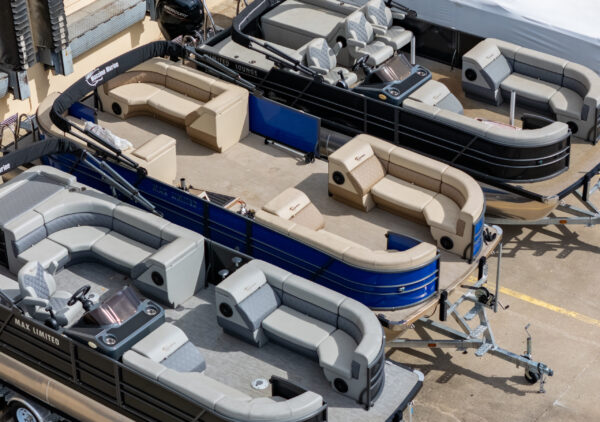 2024 P-24 Max Pontoon - Blue / Tan - 150HP | 20247
