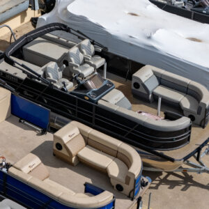 2024 T-24 Limited Lounge Tritoon – Black / Gray – 150HP | 20248