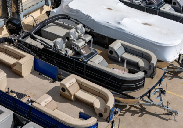 2024 T-24 Limited Lounge Tritoon - Black / Gray - 150HP | 20248
