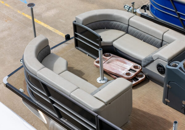 2024 T-24 Limited Lounge Tritoon - Black / Gray - 150HP | 20248 - Image 7