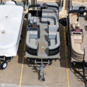 2024 P-24 Max Pontoon – Black / Gray – 150HP | 202410