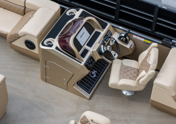 2024 T-24 Max Tritoon - Tan / Tan - 150HP | 202411 - Image 7