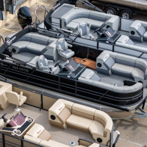 2024 P-24 Max Pontoon – Black / Gray – 150HP | 202412