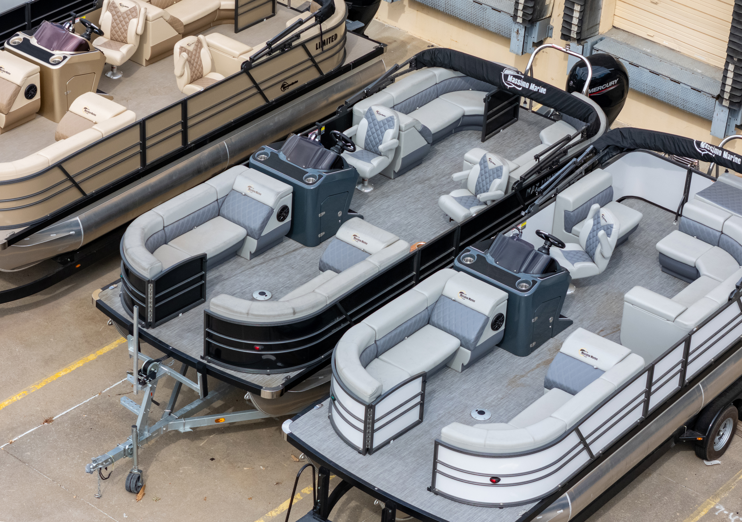 2024 P-24 Max Pontoon - Black / Gray - 150HP | 202412 - Image 3