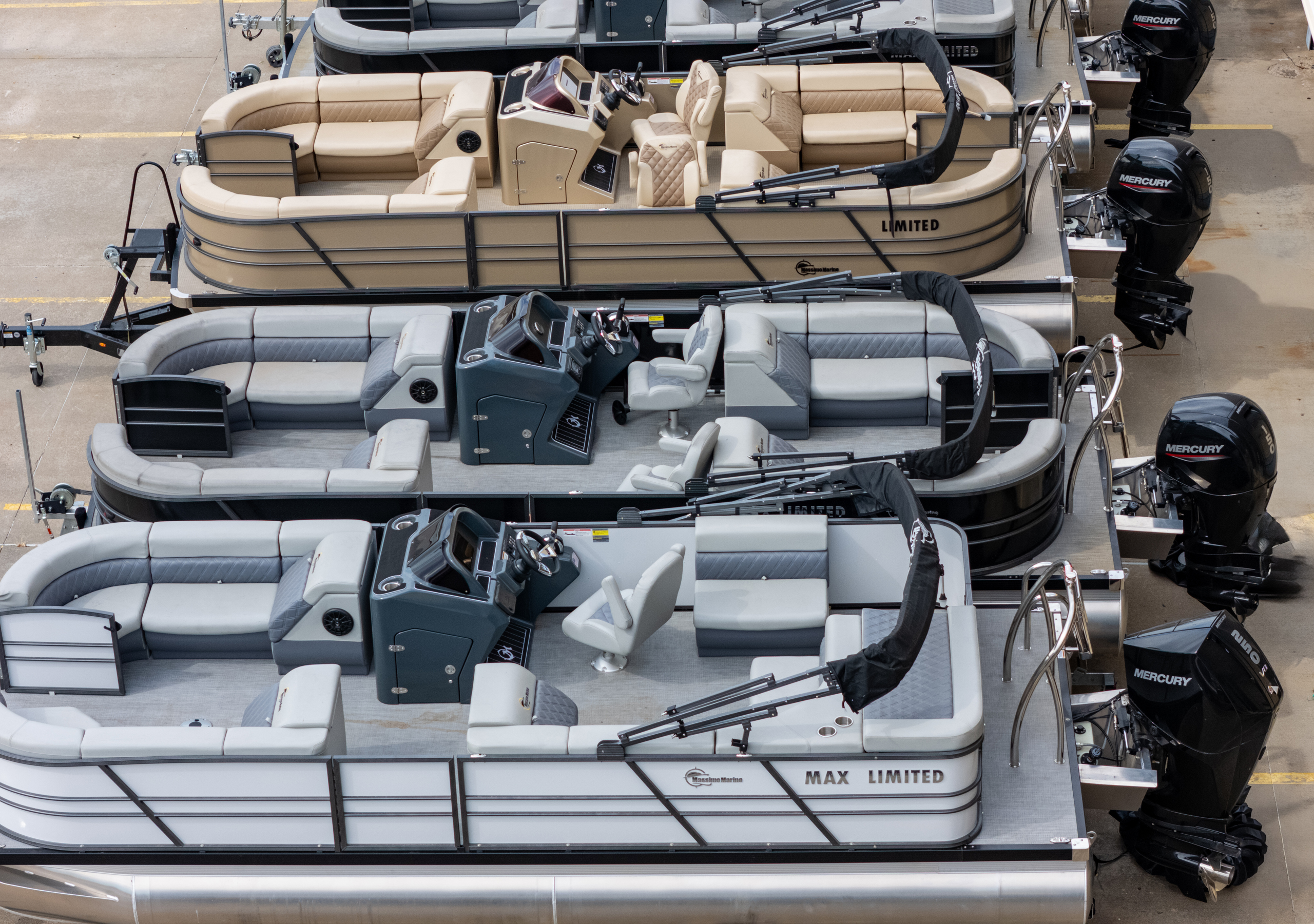 2024 P-24 Max Pontoon - Black / Gray - 150HP | 202412 - Image 4