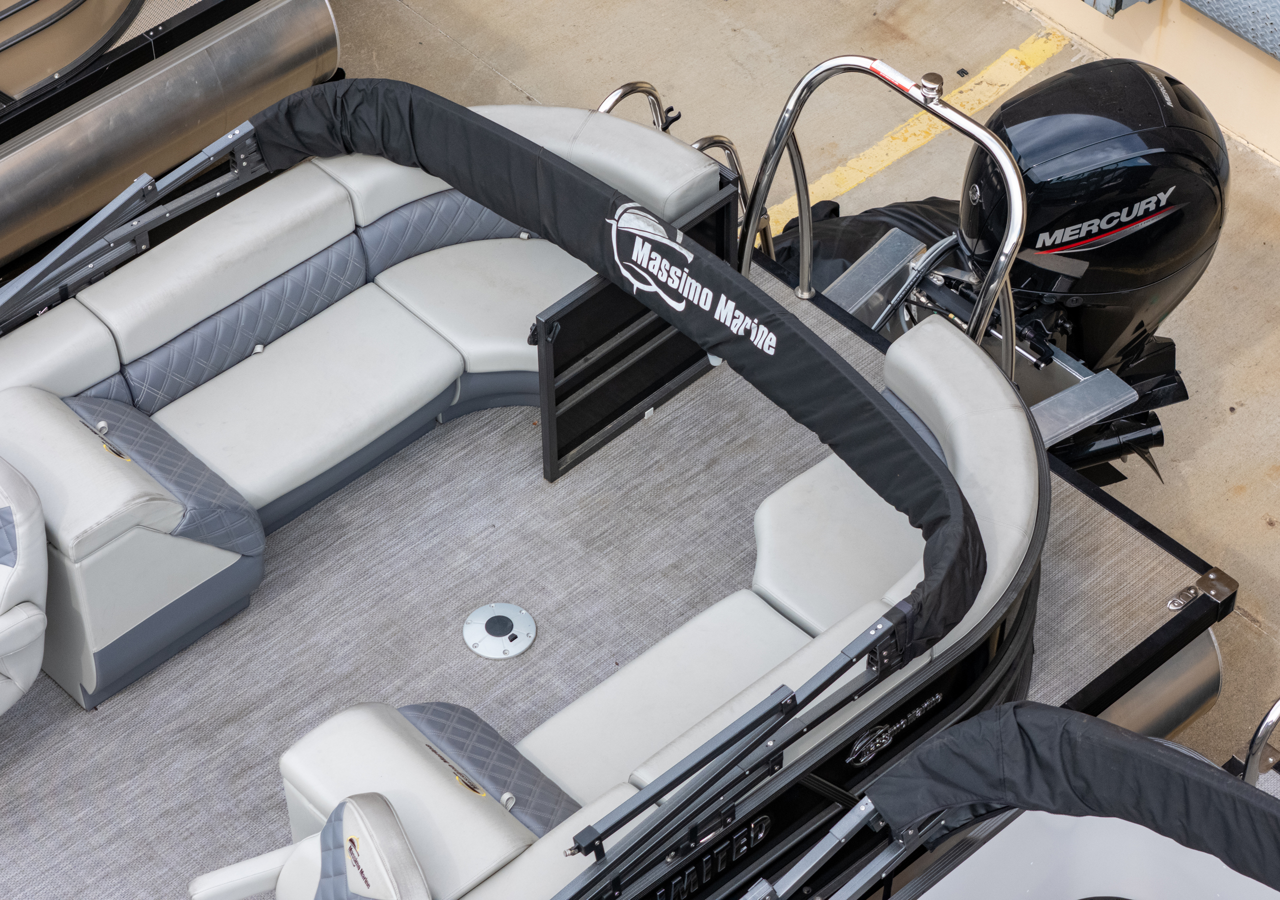 2024 P-24 Max Pontoon - Black / Gray - 150HP | 202412 - Image 8