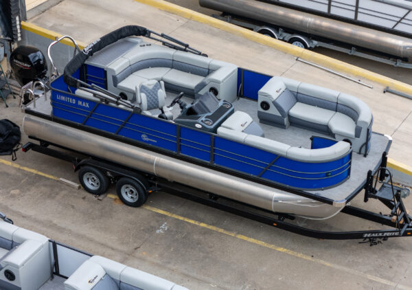 2024 T-24 Max Tritoon - White / Gray - 150HP | 202414