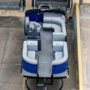 2024 T-24 Max Tritoon – White / Gray – 150HP | 202414