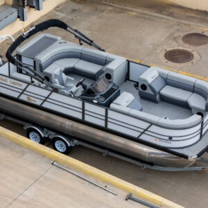 2024 T-24 Max Tritoon – White / Gray – 250HP | 202415